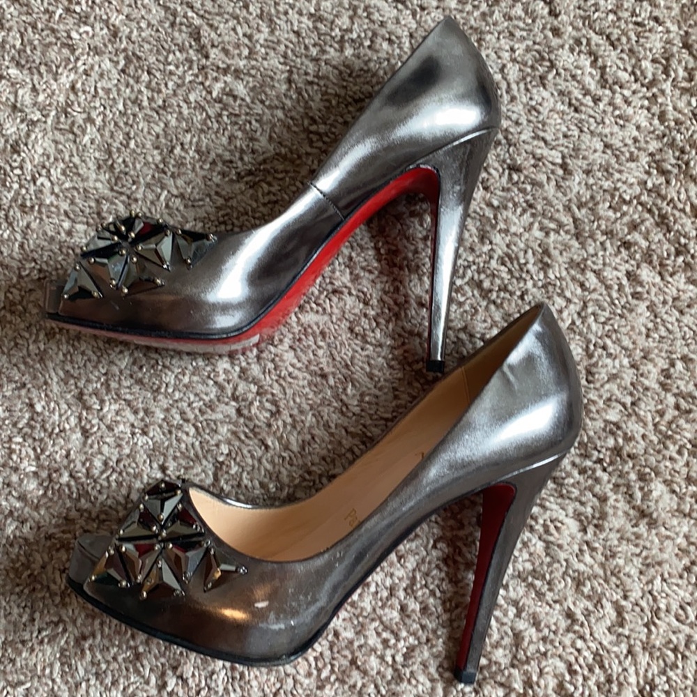 CHRISTIAN LOUBOUTIN BLING BLING HEELS